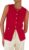 PRETTYGARDEN Women’s 2026 Spring Sweater Vest Sleeveless Button Down Knit Cardigan Tank Tops Summer Business Casual Outfits