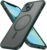 ImpactStrong Magnetic Guard Designed for iPhone 14 Case [Camera Protection] [Military Grade Drop Tested] [Compatible with MagSafe] Slim Translucent Matte Phone Case (6.1″) – Dark Green