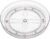 Amazon Basics Lazy Susan 9″ Rotating Storage Tray Clear Organizer – Pack of 2