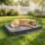 Sytopia 42 Inch Indestructible Dog Beds for Large Dogs, XL Canvas Outdoor Chew Proof Dog Bed, Waterproof & Washable Orthopedic Crate Bed with Non-Slip Bottom, Dark Grey