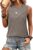 WIHOLL Women’s Sleeveless Summer Crewneck Loose Fit Tank Tops