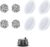 BISSELL HydrateWell Filter Replacement, 4 Pack, 4504