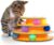 Catstages Tower of Tracks – 3 Tier Play Tower – Interactive Toy for Cats