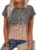 Alaroo Womens Summer Tops Short Sleeve Shirts Crew Neck Cute Trendy Tunic Blouses (S-3XL)